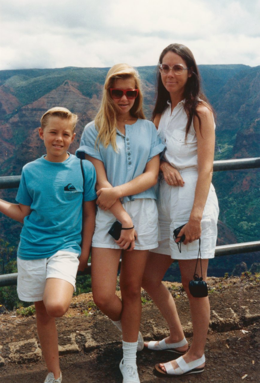 Dave-Jen-Merle in Hawaii Aug 1988